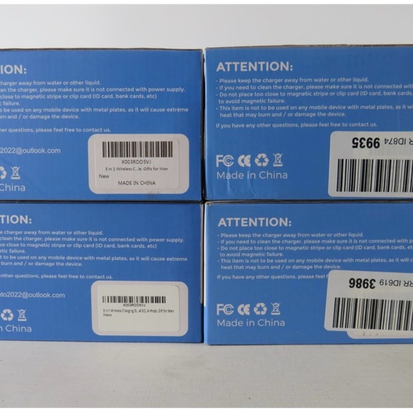 New Hevanto 3 In 1 magnetic Wireless Charging Stand New In Box - Picture 3 of 6